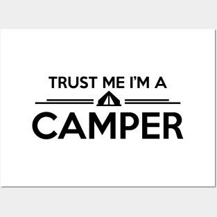 TRUST ME I'M A CAMPER Posters and Art